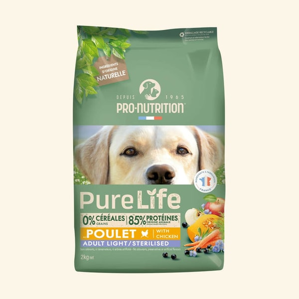 Pro Nutrition Pure Life Adult Light Sterilised Avis