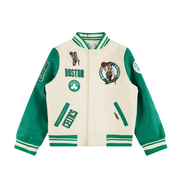 Pro Standard Boston Celtics Retro Classic Big Boys Rib Wool Varsity Jacket Review