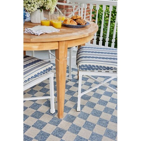 One Kings Lane Saybrook Checkered Indoor/Outdoor Rug Review