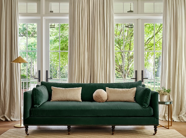 One Kings Lane Margot 90" Velvet Sofa Review