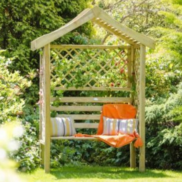 Professional Building Supplies Parisienne Timber Arbour - 2120mm x 1540mm x 660mm Review