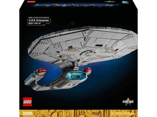 Proshop LEGO Icons 10356 Star Trek: U.S.S. Enterprise NCC-1701-D Review