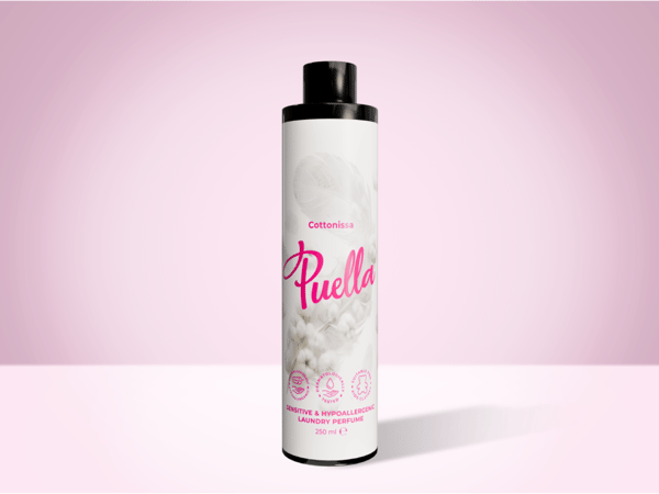 PUELLAvune.cz Puella sensitive parf&eacute;m na pran&iacute; Cottonissa Recenze
