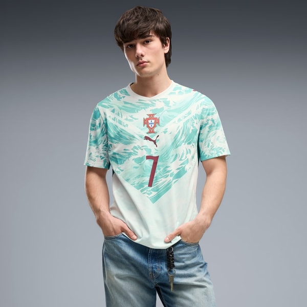 PUMA Camiseta Portugal Visitante Jugador Rese&ntilde;a