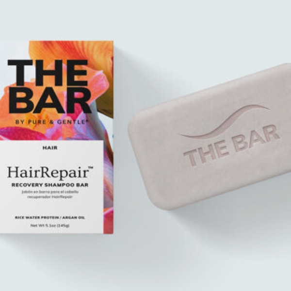 Pure and Gentle Soap HairRepair Recovery Shampoo Bar Review