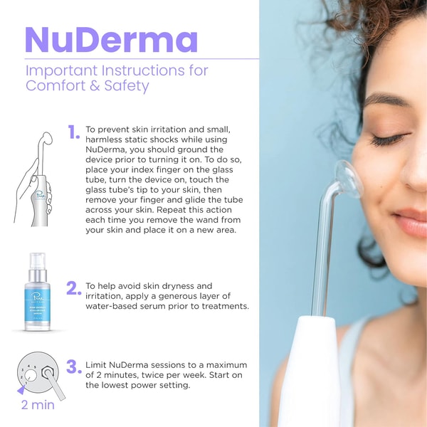 Pure Daily Care NuDerma High Frequency Wand Review