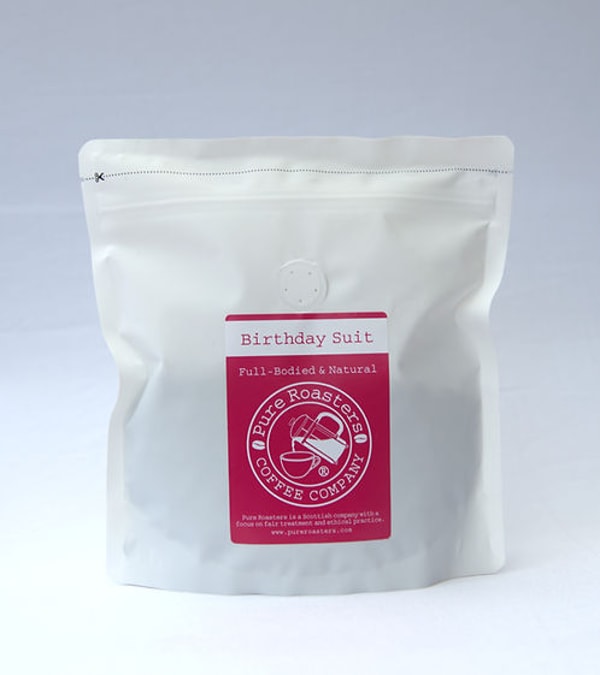 Pure Roasters Coffee Birthday Suit Coffee Review