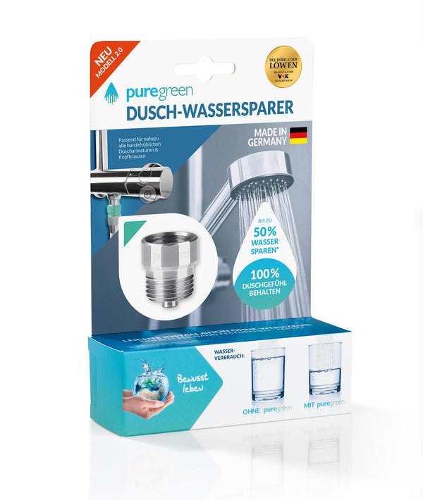 puregreen Dusch-Wassersparer 2.0 Bewertung