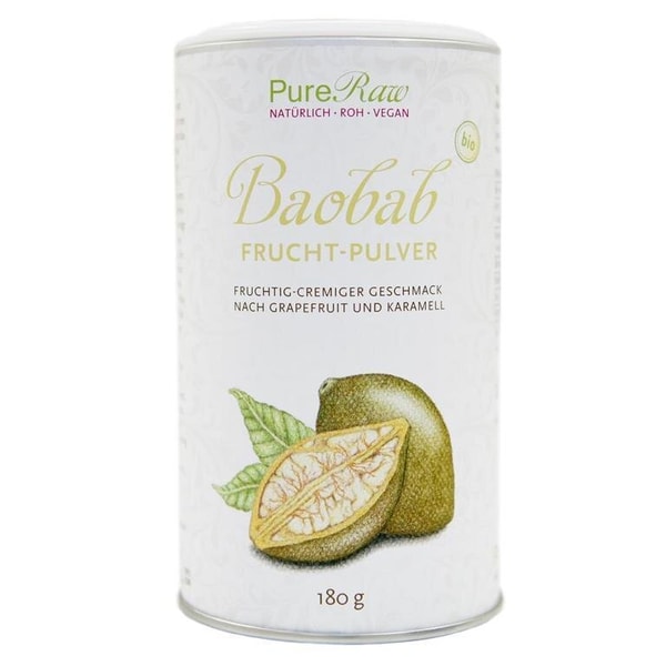 PureRaw Baobab Frucht Pulver Bewertungen