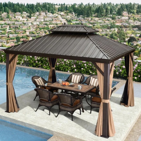 PURPLE LEAF Tonnelle Jardin Bronze Avis