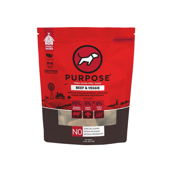 Purpose Pet Food Beef & Veggie Review