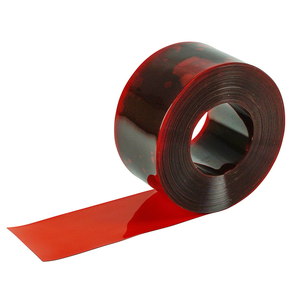 ROT-TRANSPARENT PVC Streifen Review