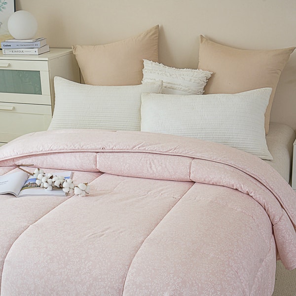 Qbedding Kai Jade Pink Cotton All Season Comforter Review