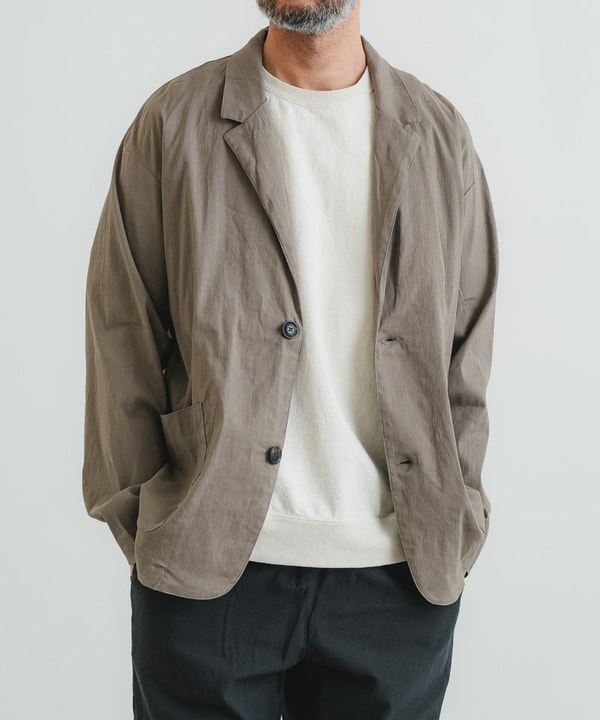 quadro Hybrid Stretch Linen Tailored Jacket レビュー