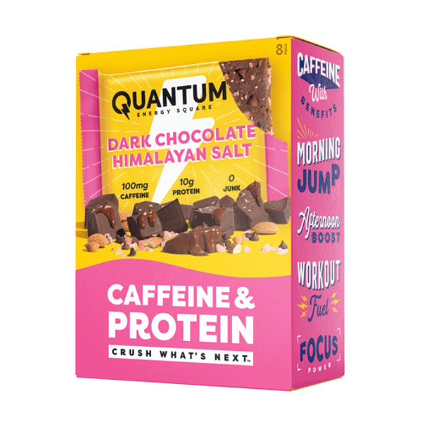 Quantum Energy Square Dark Chocolate Himalayan Salt Review