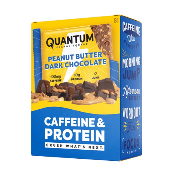 Quantum Energy Square Peanut Butter Dark Chocolate Review