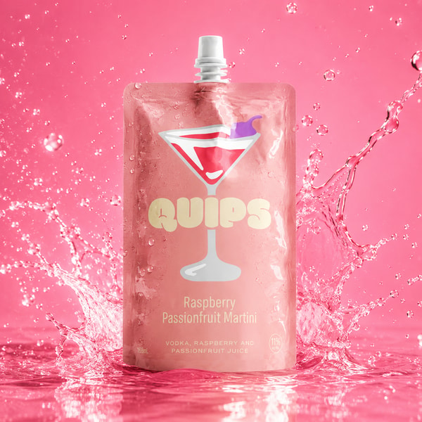 QUIPS Raspberry Passionfruit Martini Review