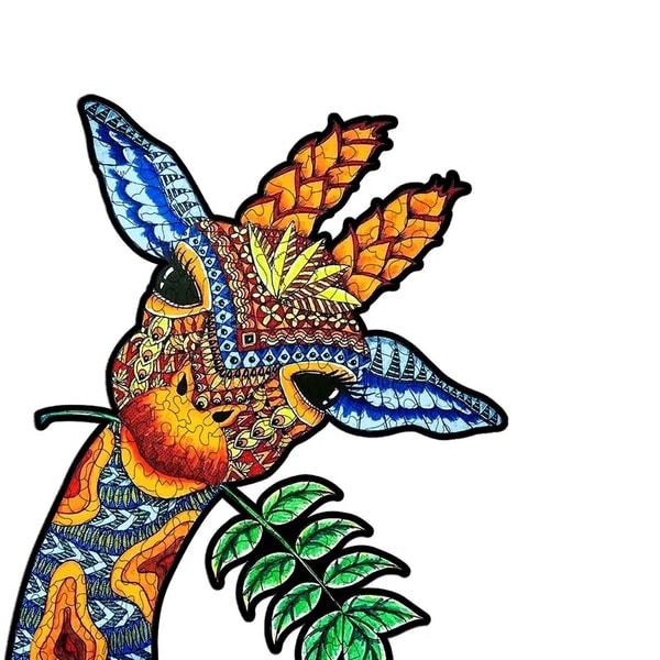 QuordlePuzzles Curious Giraffe Jigsaw Puzzle Reviews