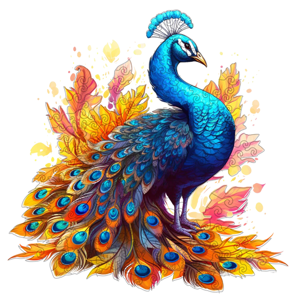 QuordlePuzzles Striking Peacock Jigsaw Puzzle Reviews