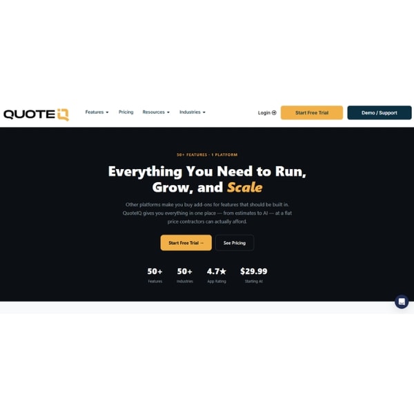 QuoteIQ Platform Features