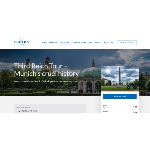 Radius Tours Third Reich Walking Tour Review