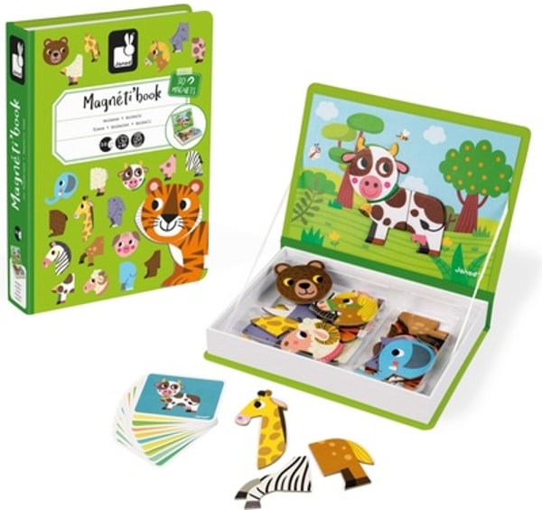 RajGiocattoli.it Janod Magnetibook Animali Libro magnetico per bambini Recensioni