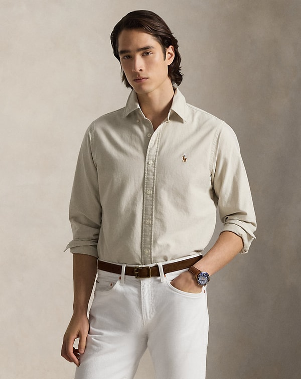 Ralph Lauren Slim fit Oxford overhemd Beoordeling