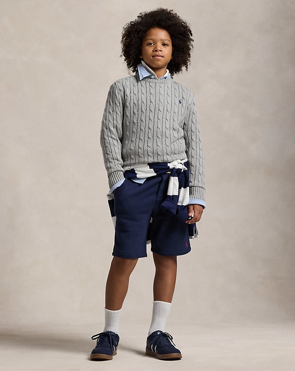 Ralph Lauren Kabelgebreide katoenen trui Beoordeling