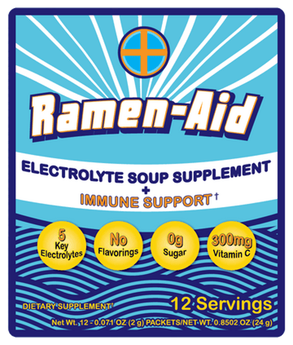 Ramen-Aid Electrolyte Soup Supplement Immune Support Review