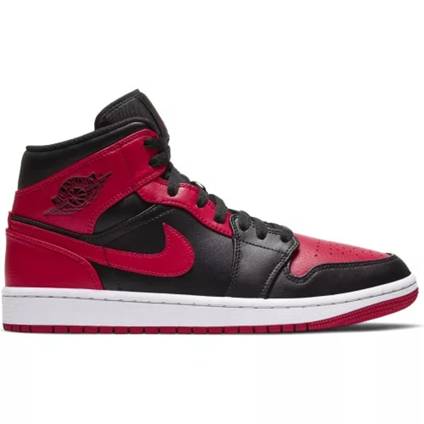 Rapcity Air Jordan 1 Mid Black/Gym Red-White Review