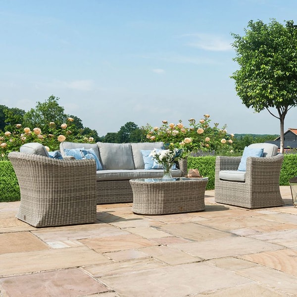 RattanGardenFurniture.co.uk MZ Oxford 5 Seater Rattan Sofa Set Review