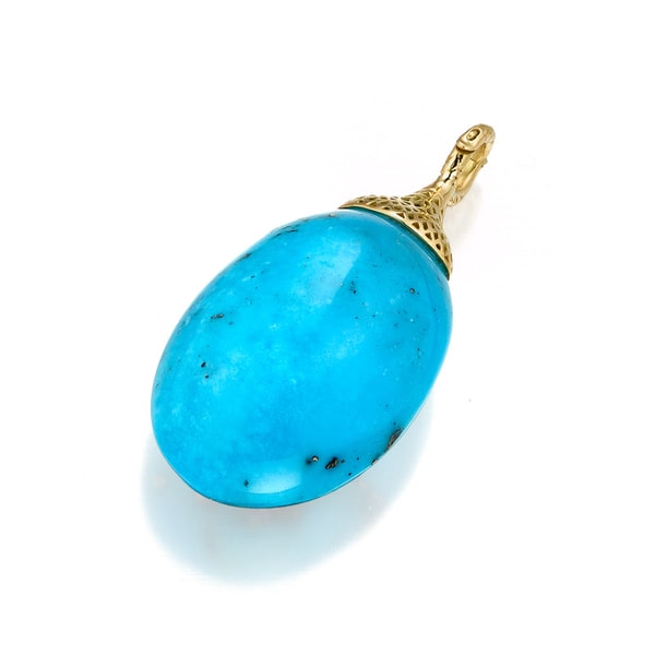 Ray Griffiths Fine Jewelry 18K Yellow Gold Sonoran Turquoise Review