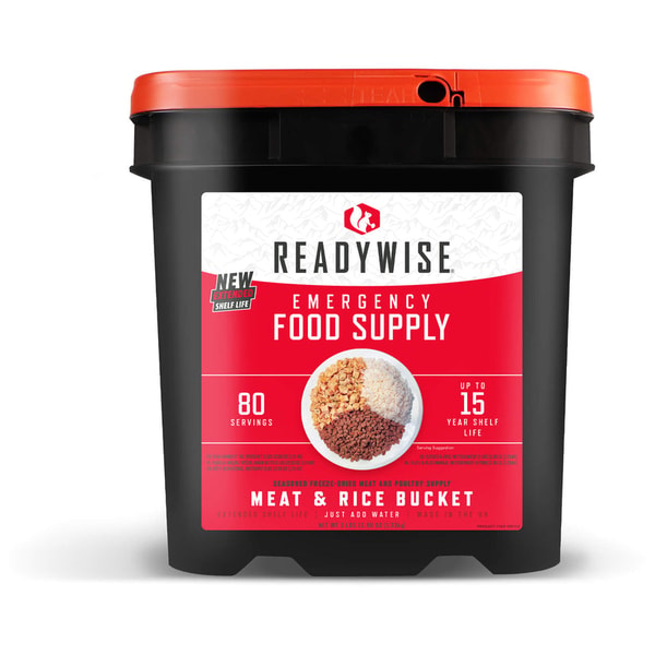 ReadyWise 80 Serving Meat & Rice Bucket Review