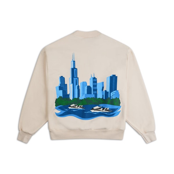 Real Relaxed Destinations Chicago Crewneck Review