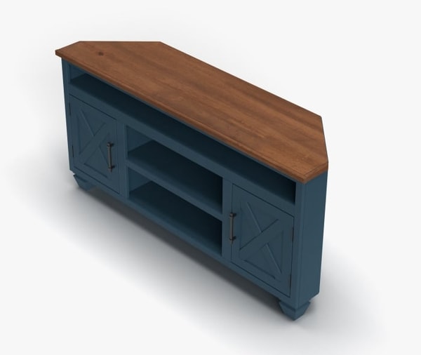Realcozy Liberty Farmhouse Corner TV Stand Reviews