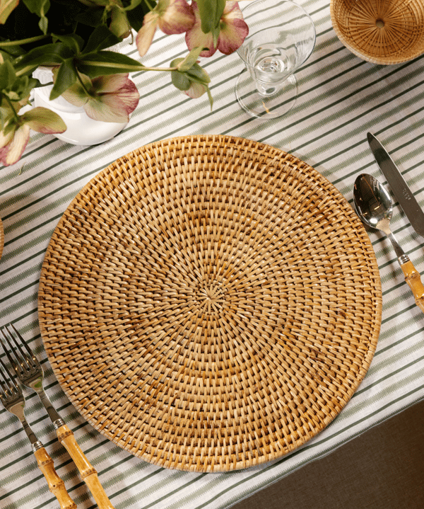 Rebecca Udall Rattan Round Placemat Reviews