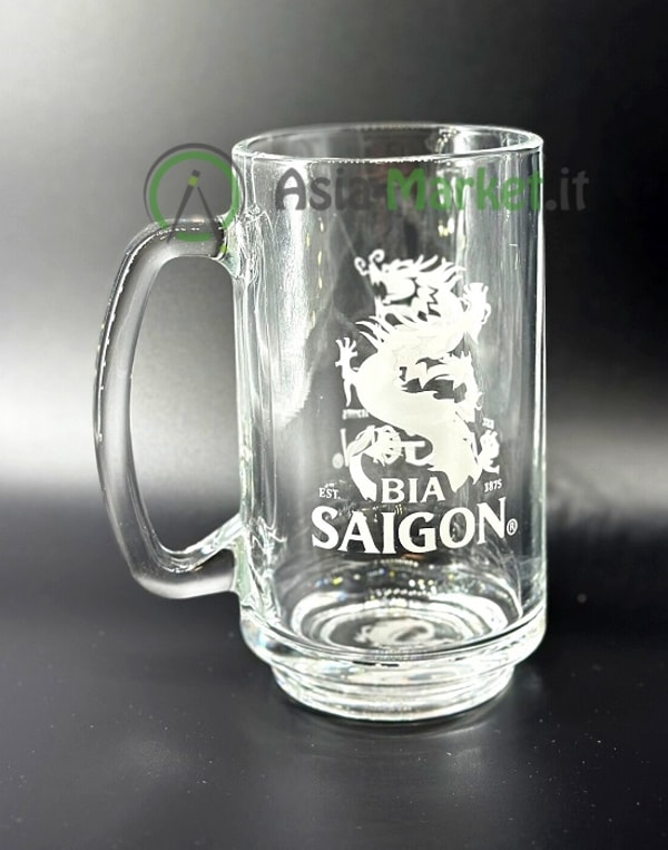 Asia-Market.it Set 6 bicchieri per birra da 386ml - Bia Saigon Recensione