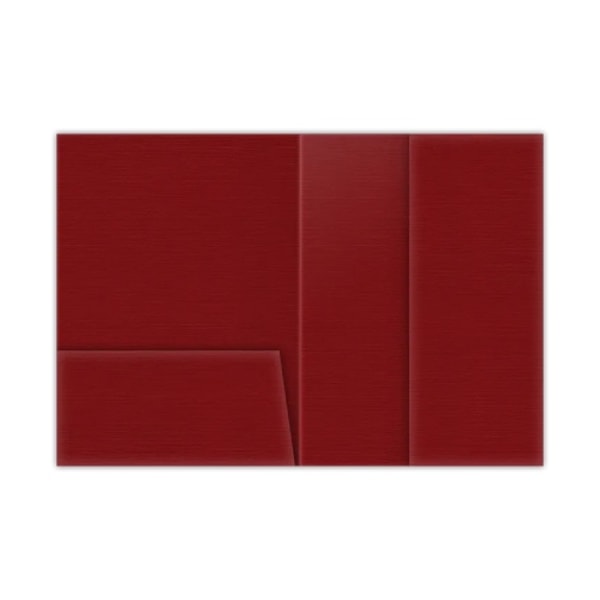 Folders.com Red Hopsack 90lb 9 x 12 Two Pocket Folders Review