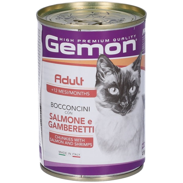 Monge Gemon Salmone Gamberetti Gatti Recensione