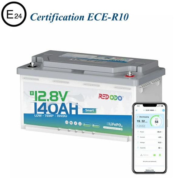 Redodo Power 12V 140Ah H190 Avis
