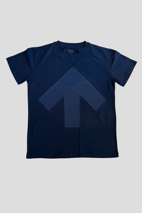 Reet Aus Up-shirt for Men, Arrow | Dark blue, blue Review