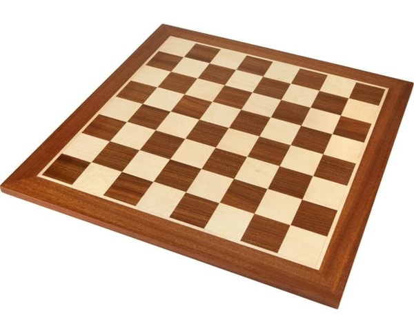 Regency Chess Company 19 Inch No.5 Mahogany Inlaid Wooden Chessboard Review