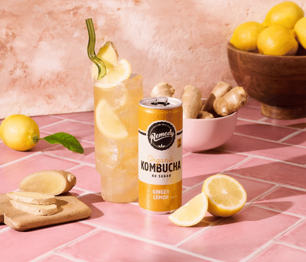 Remedy Kombucha Ginger Lemon Review