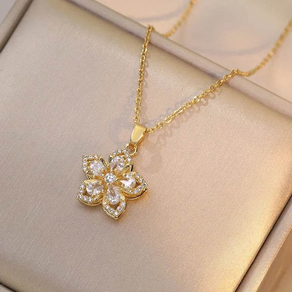 Remolox Eternal Bloom Rotatable Flower Necklace Reviews