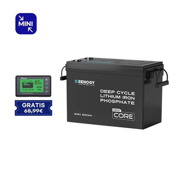 Renogy Core Mini - 12V 300Ah LiFePO4 Batterie Bewertung