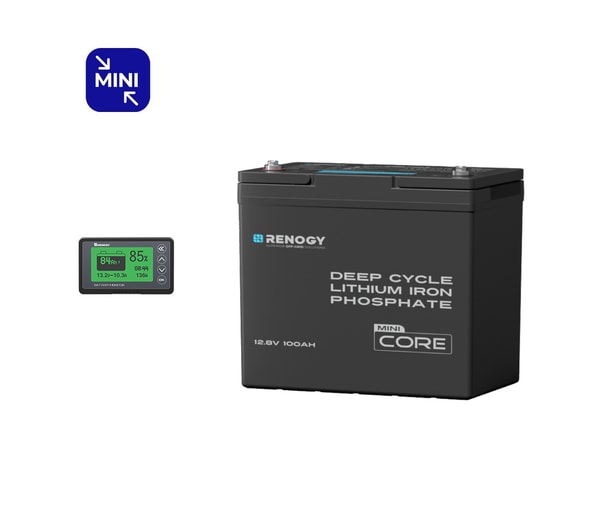 Renogy Core Mini - 12V 100Ah LiFePO4 Lithium Batterie Bewertung