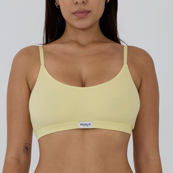 Renue The Label Ribbed Crop Top Bralette Review