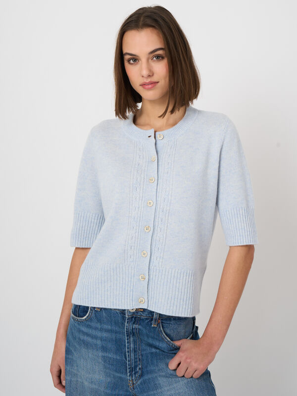 REPEAT cashmere Cropped vest Beoordeling