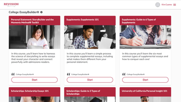 Revision Learning Comprehensive Essay Support Package Review
