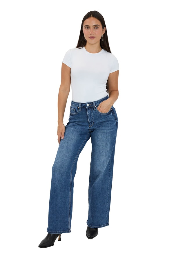 RFM Denim Chloe High Rise Wide Leg Jeans Review